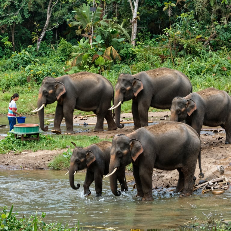 Santuario Sicuro per Elefanti: Come Aiutare la Sopravvivenza delle Specie Rare