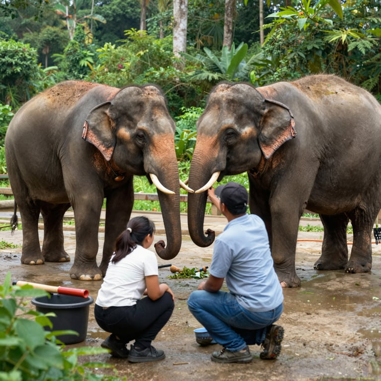Iniziative Non-Profit per la Cura e Protezione degli Elefanti Asiatici