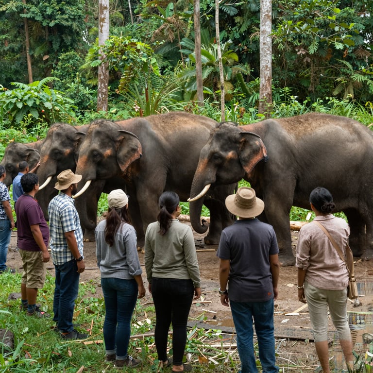 Iniziative Globali per la Conservazione e Salvaguardia degli Elefanti