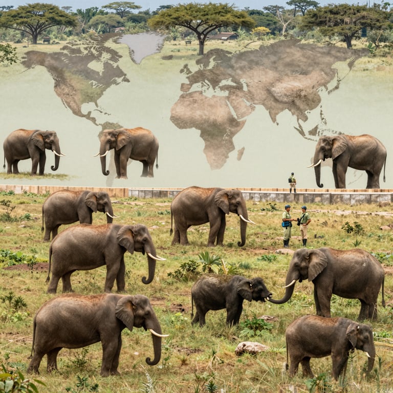 Strategie di Conservazione per Proteggere le Popolazioni di Elefanti Globali