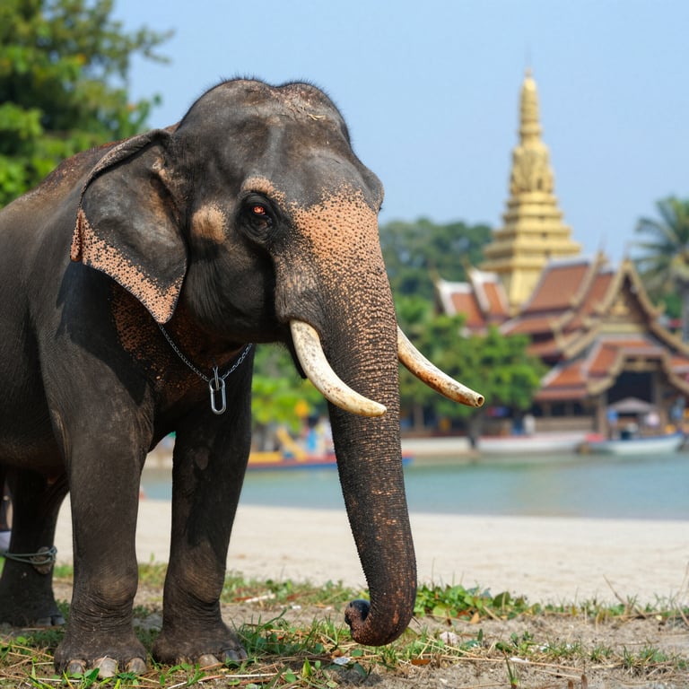 Elefanti in Cattività in Thailandia: Sofferenze Persistono ma Rapporto Porta Speranza