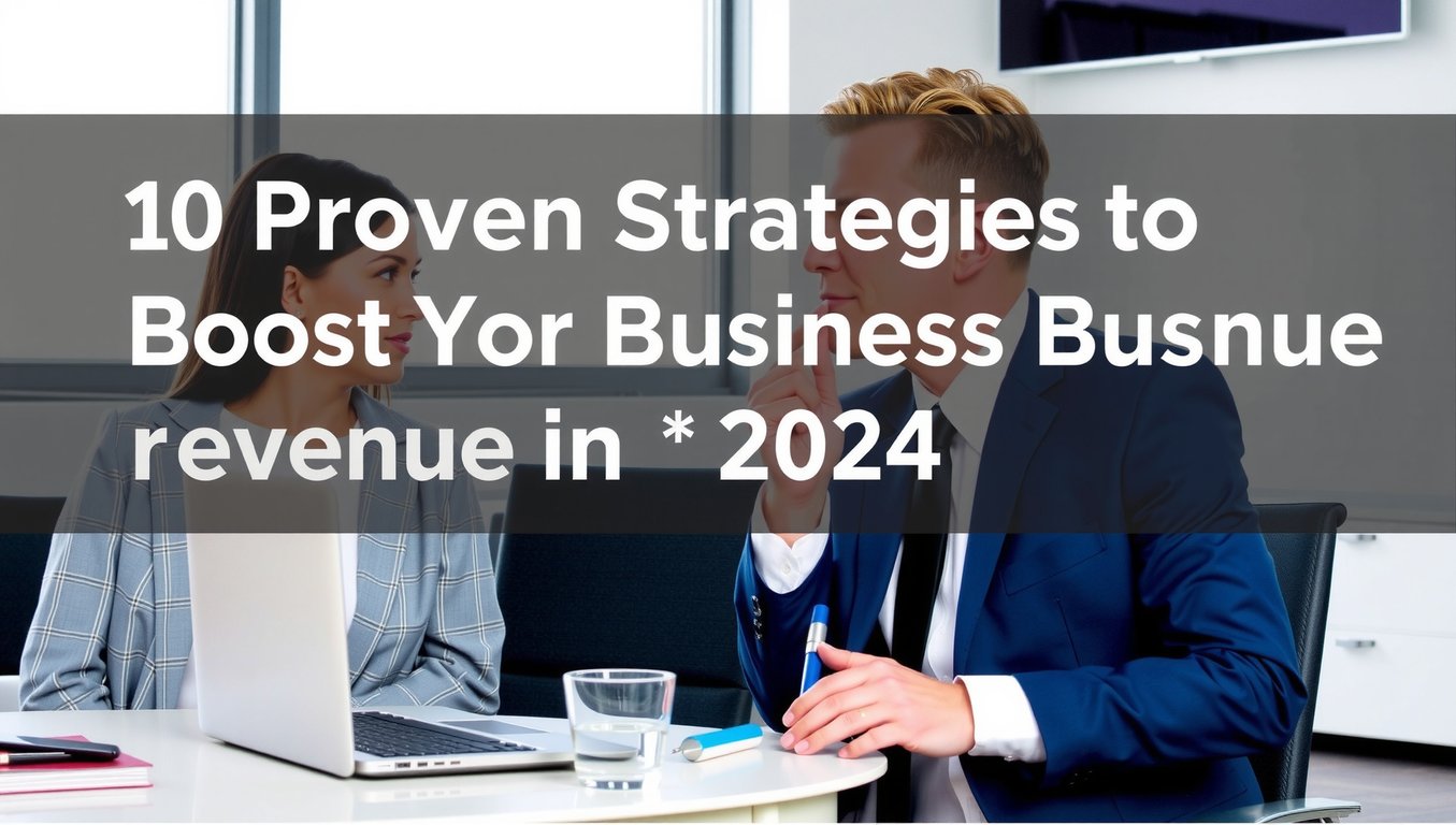 10 Proven Strategies to Boost Your Business Revenue in 2024