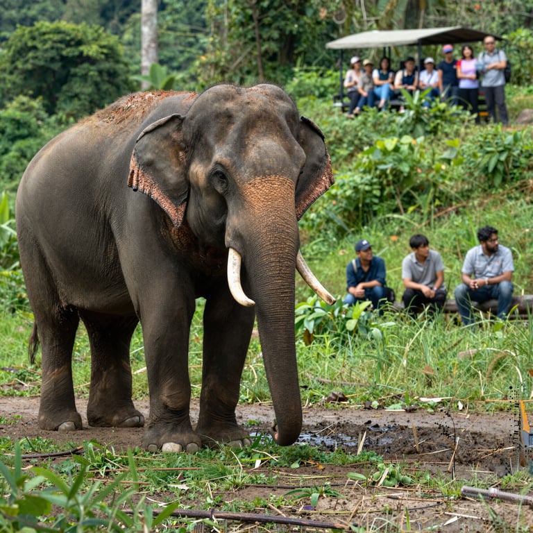Come il Turismo Sostenibile Aiuta la Conservazione degli Elefanti Asiatici