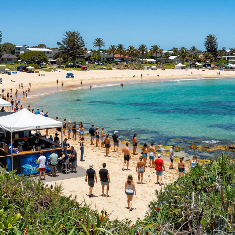 Discover Top Reviews and Events at 12 Rocks Beach Bar on Australia's Stunning Coast