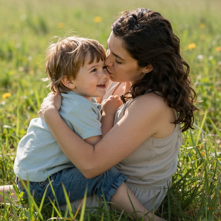 Liebevolle Mommy and Me Fotos halten die schönsten Momente für immer fest