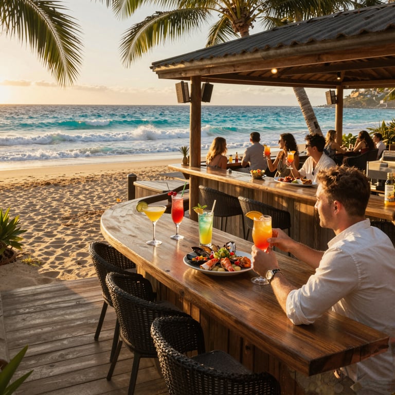 12 Rocks Beach Bar: Australia's Premier Coastal Club for Signature Cocktails and Fresh Seafood