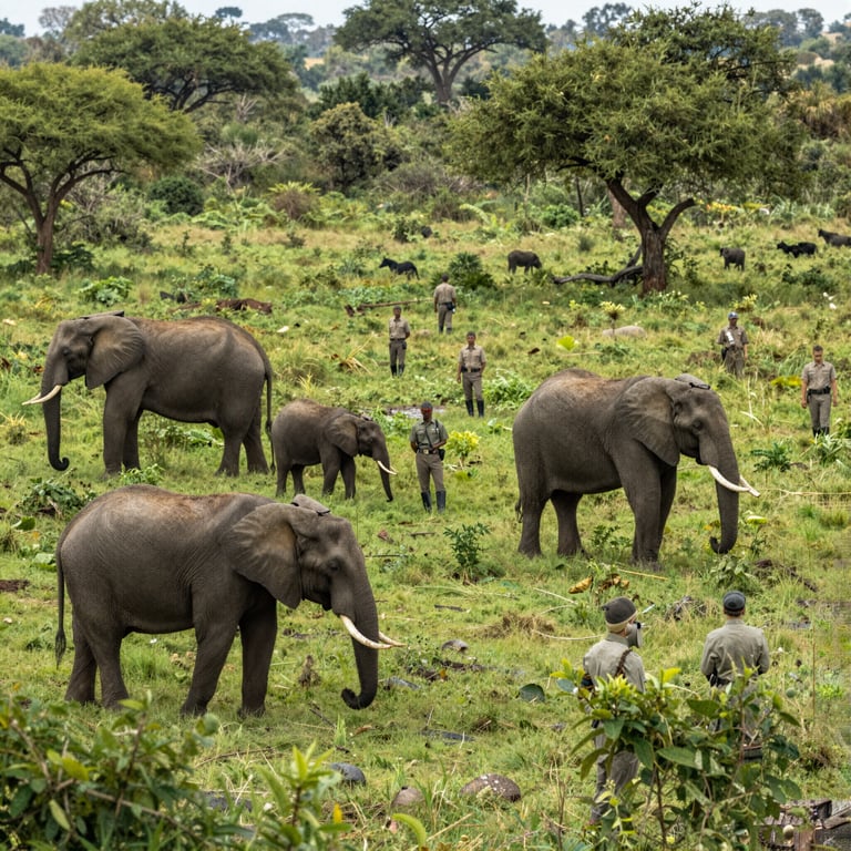 Come la DSWF combatte il bracconaggio e protegge l'habitat degli elefanti