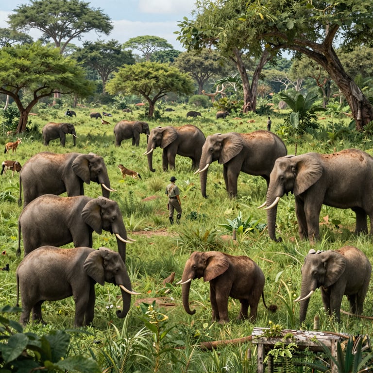 Iniziative di DSWF per Proteggere Habitat e Specie Elefantine