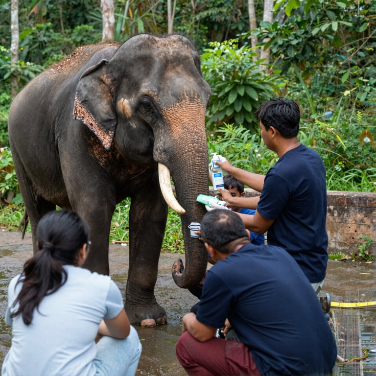 Come le Organizzazioni Thai Salvano e Curano la Popolazione di Elefanti