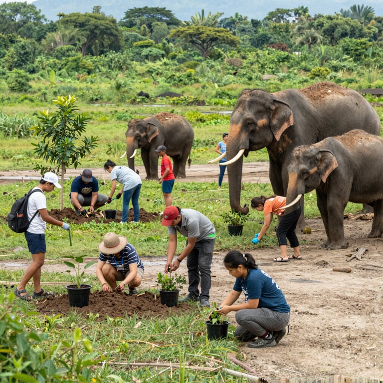 Modi Pratici per Contribuire alla Protezione degli Elefanti in Asia