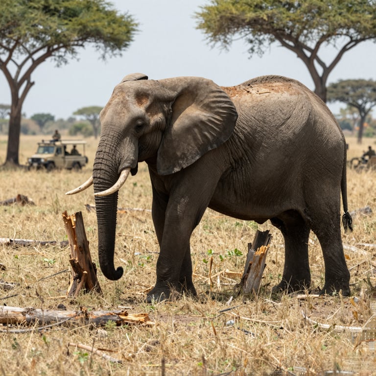 Elefanti a Rischio: Origini del Pericolo e Azioni per la Loro Salvaguardia
