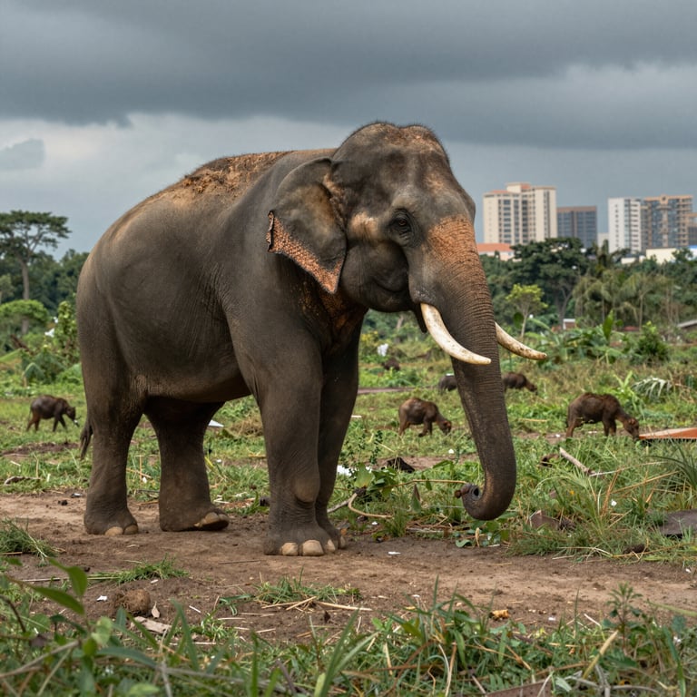 Affrontare le Minacce Critiche che Minacciano gli Elefanti Asiatici Oggi