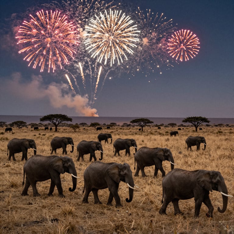 Fuochi d'Artificio come Arma Segreta contro il Bracconaggio degli Elefanti in Tanzania