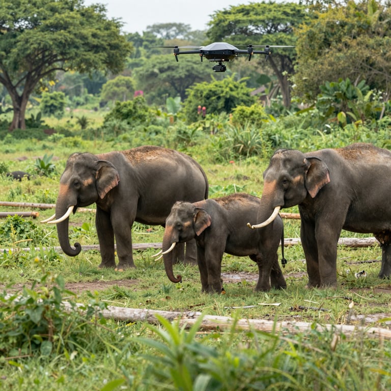 Strategie innovative per proteggere gli elefanti asiatici dai pericoli principali