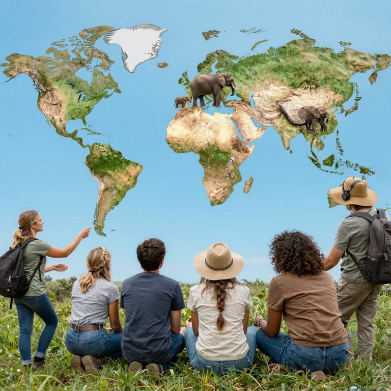 Iniziative Globali per Salvare la Popolazione di Elefanti