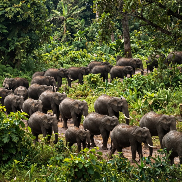 Oltre 100.000 Elefanti Protetti in Africa Trasformano Foreste e Paesaggi
