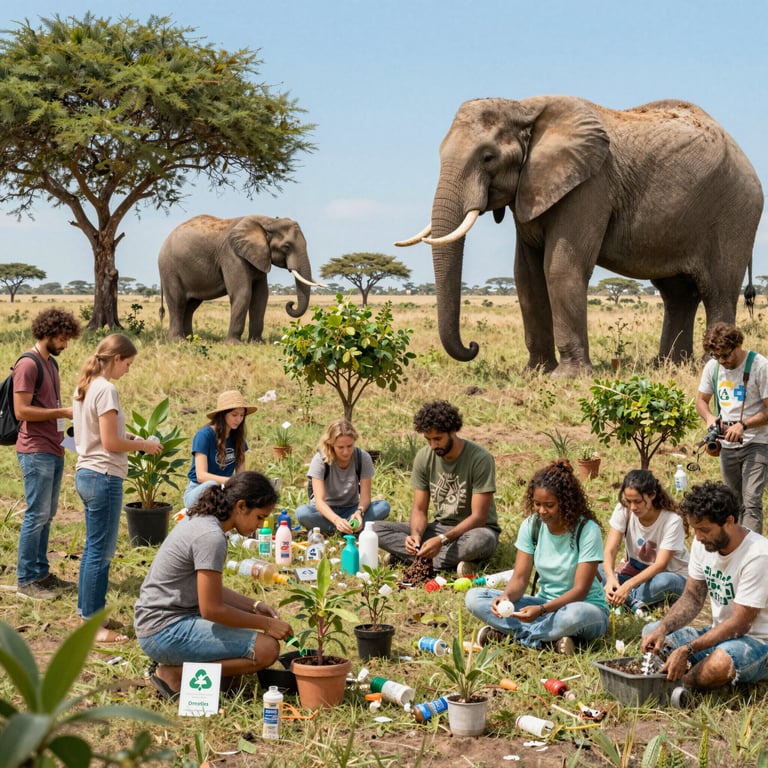 Azioni Concrete per Supportare gli Elefanti nella Propria Comunità Quotidiana