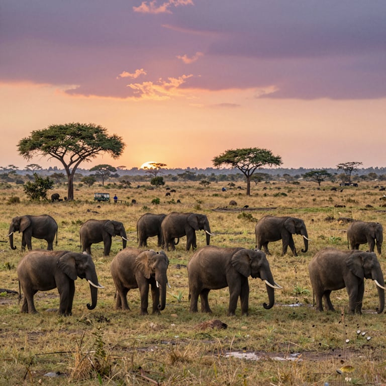 Iniziative Globali per Proteggere gli Elefanti e Preservare il Loro Habitat Naturale