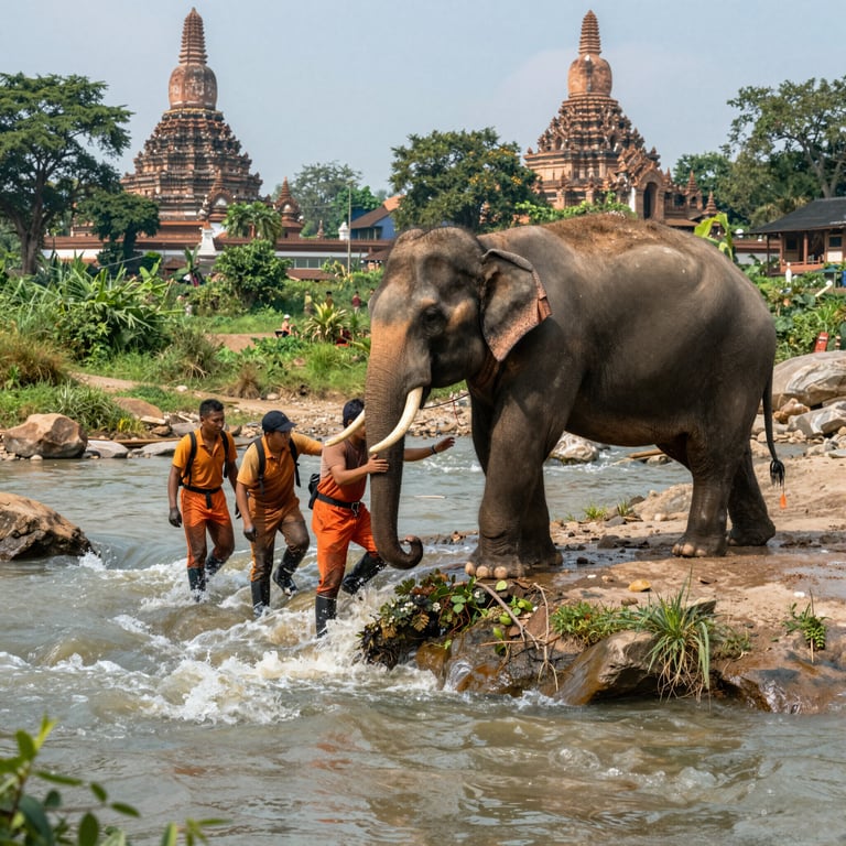 Iniziative per Salvare gli Elefanti da Pericoli Imminenti