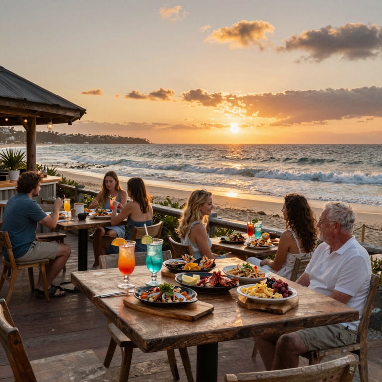 Unwind at 12 Rocks Beach Bar: Australia's Top Spot for Cocktails and Seafood Nightlife