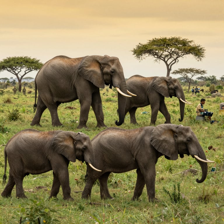 Iniziative DSWF per Salvare gli Elefanti da Bracconaggio e Perdita Habitat