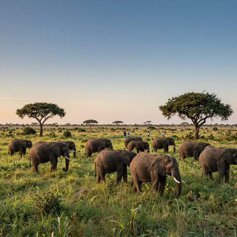 Scopri i Modi Sostenibili per Osservare Elefanti Senza Comprometterne la Sicurezza
