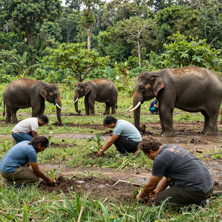 Strategie Globali per Proteggere gli Elefanti e il Loro Habitat Naturale