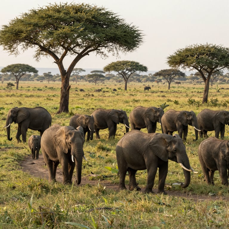 Salvare gli Elefanti: Verso un Futuro Protetto nella Savana Selvaggia