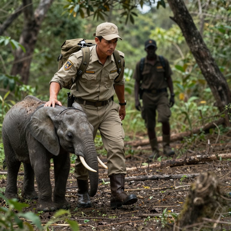 Come DSWF Combatte il Bracconaggio Salvando le Specie di Elefanti