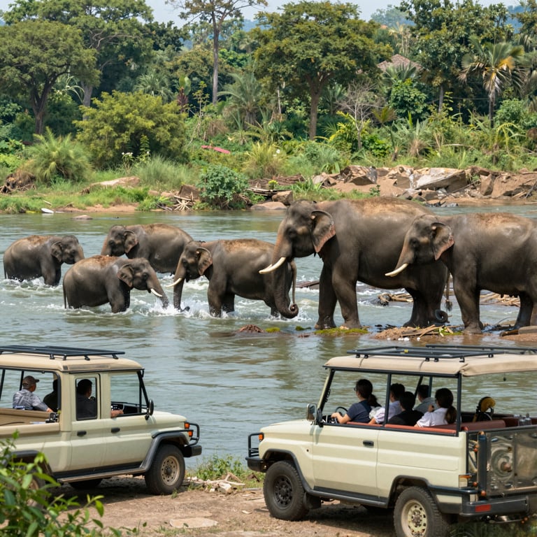 Scopri i Modi Responsabili per Avvistare Elefanti Senza Danneggiarli