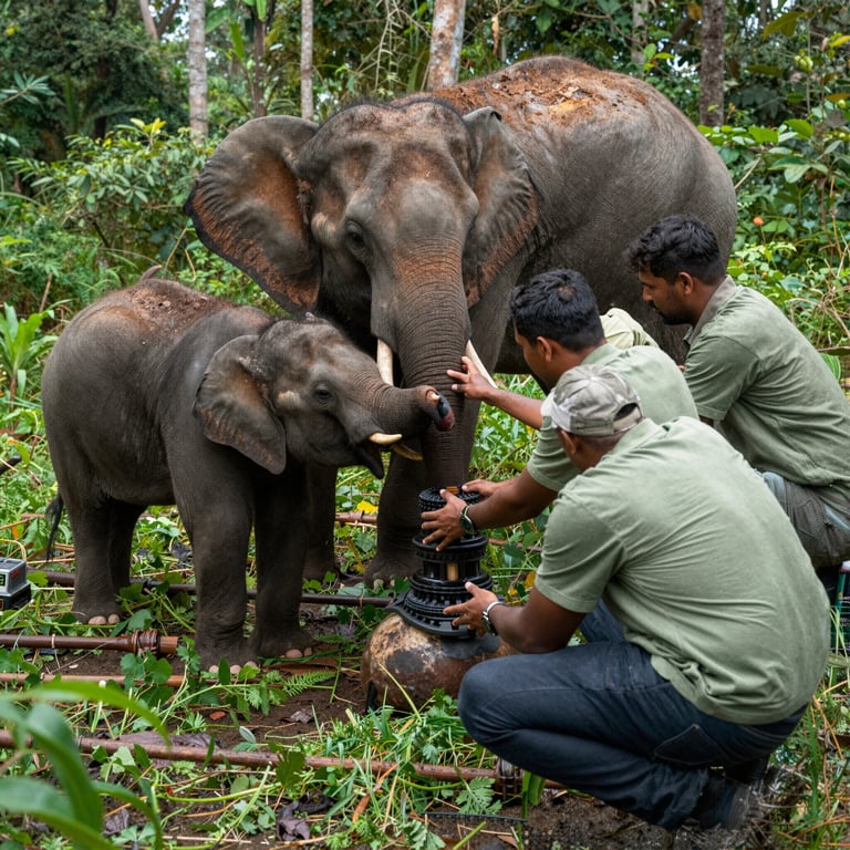 Iniziative Quotidiane per la Protezione e il Salvataggio degli Elefanti