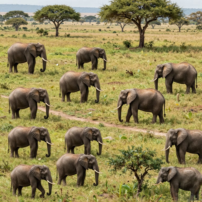 Il Ruolo Vitale della Conservazione Elefanti per l'Equilibrio Ecologico Mondiale