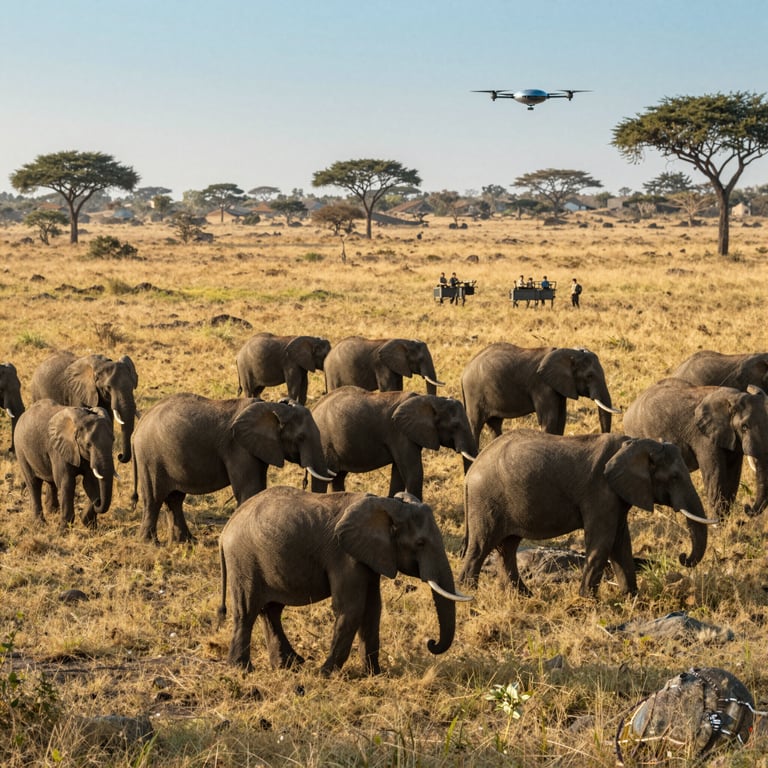 Sforzi per Proteggere gli Elefanti dal Bracconaggio e Preservare il Loro Habitat nel 2026