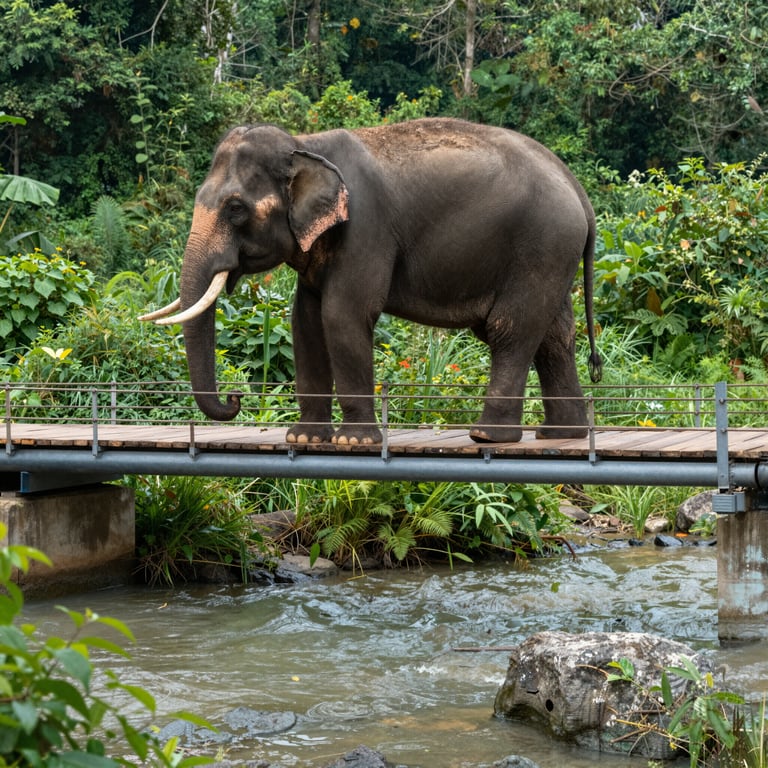 Iniziative per Infrastrutture Sostenibili a Tutela degli Elefanti Asiatici