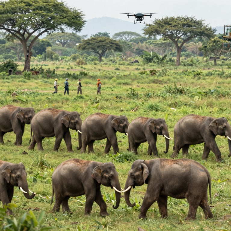 Strategie Efficaci per Monitorare e Salvare le Mandrie di Elefanti