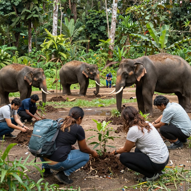 Preservare gli Habitat Elefantini: Sforzi Globali per la Tutela della Fauna Selvatica