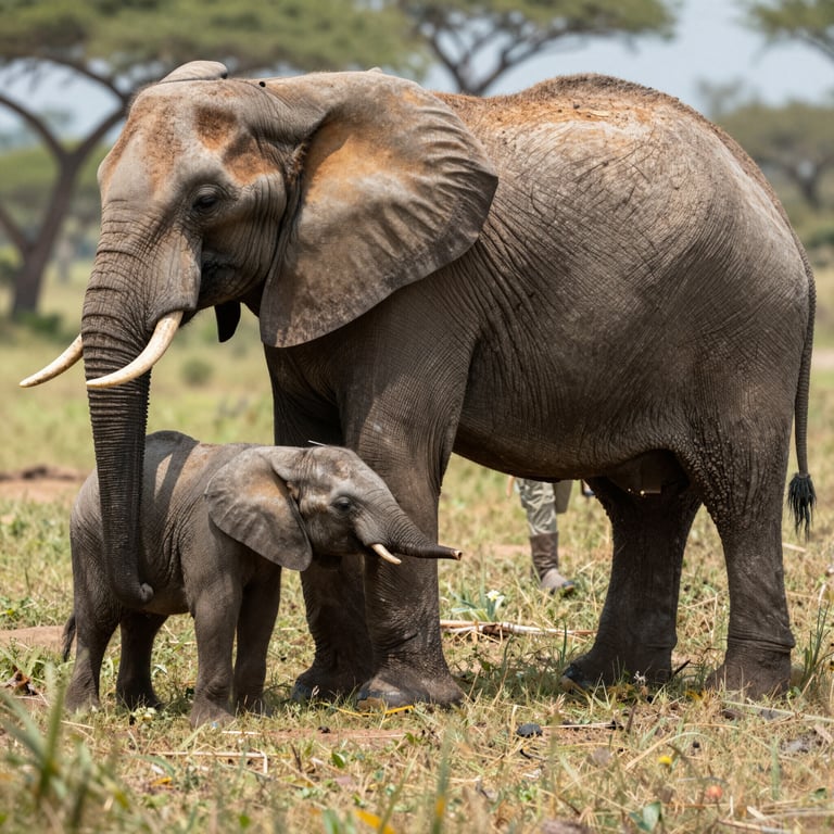 Iniziative DSWF per Proteggere Elefanti: Salvataggio e Riproduzione Sicura
