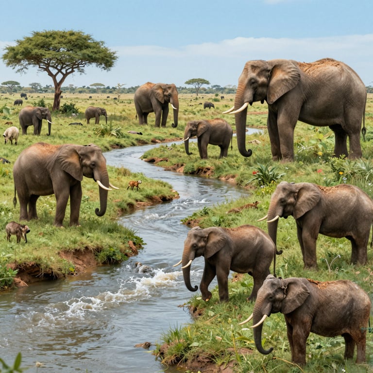 Progetti Globali per Salvare gli Elefanti e i Loro Ecosistemi Vitali