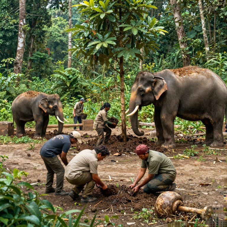 Iniziative Cruciali per Salvare gli Ultimi Elefanti Forestali in Vietnam