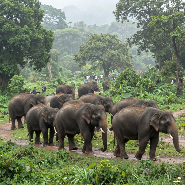 Libertà come Diritto Naturale: Proteggere gli Elefanti dai Turisti
