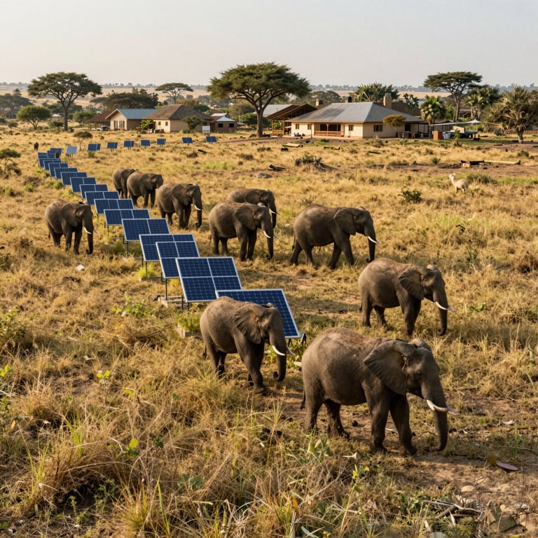 Soluzioni Innovative per Ridurre Conflitti tra Umani ed Elefanti in Africa