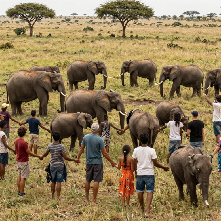 Unisciti al Movimento per Salvare gli Elefanti dall'Estinzione