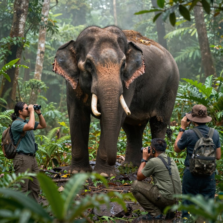 Iniziative per Proteggere gli Elefanti Forestali Rari del Vietnam