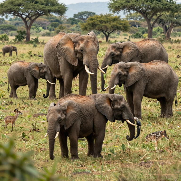 Sforzi Globali per Proteggere Elefanti dal Bracconaggio e Salvare i Loro Ecosistemi Vitali