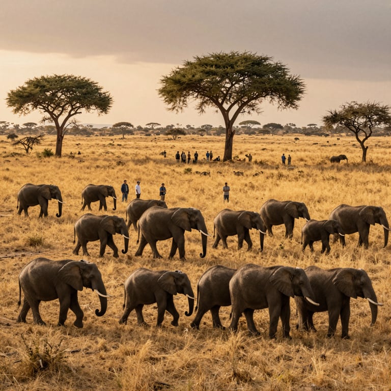 Sforzi Globali per la Conservazione degli Elefanti: Proteggere le Specie in Pericolo