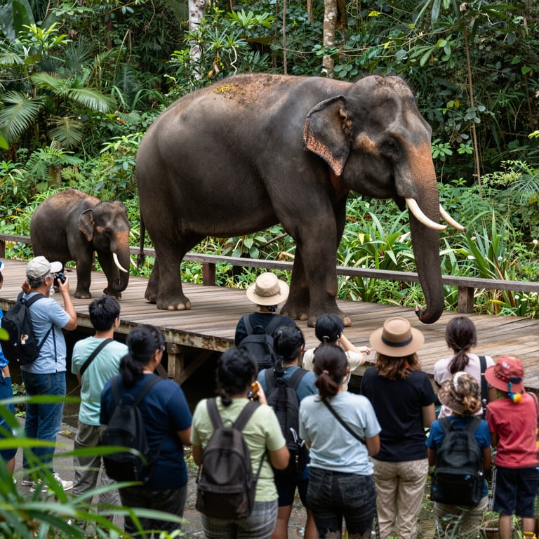 Come il Turismo Sostenibile Aiuta la Conservazione degli Elefanti Asiatici