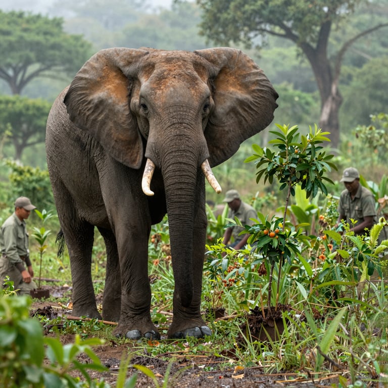 La Tutela degli Elefanti di Foresta Africana: Azioni per un Futuro Sostenibile