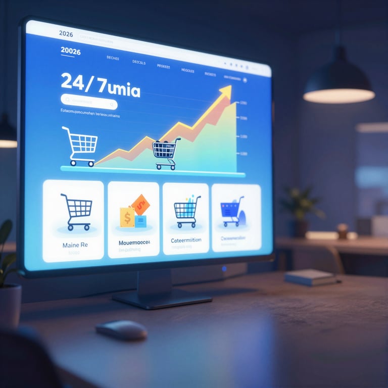 Crafting Ecommerce Websites That Drive Sales Around the Clock in 2026