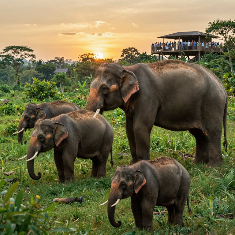 Il Turismo Sostenibile: Alleato Prezioso per la Conservazione degli Elefanti Asiatici