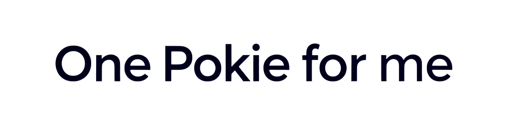 One Pokie for me logo - Professional branding and identity